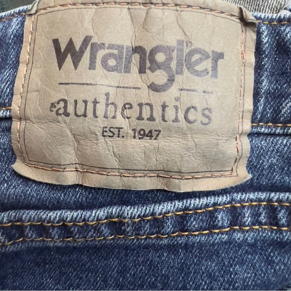 Wrangler Size 36x29 Blue Jeans 5 Pockets Belt Loops Straight Leg